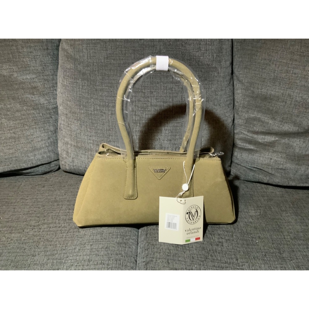 NWT Valentino Orlandi Olive small Satchel - original retail cost $259